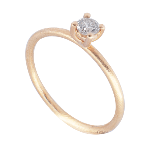 Brockenhuus-Schack-Jewellery Audrey-ring -karat-guld Bryllup Ring